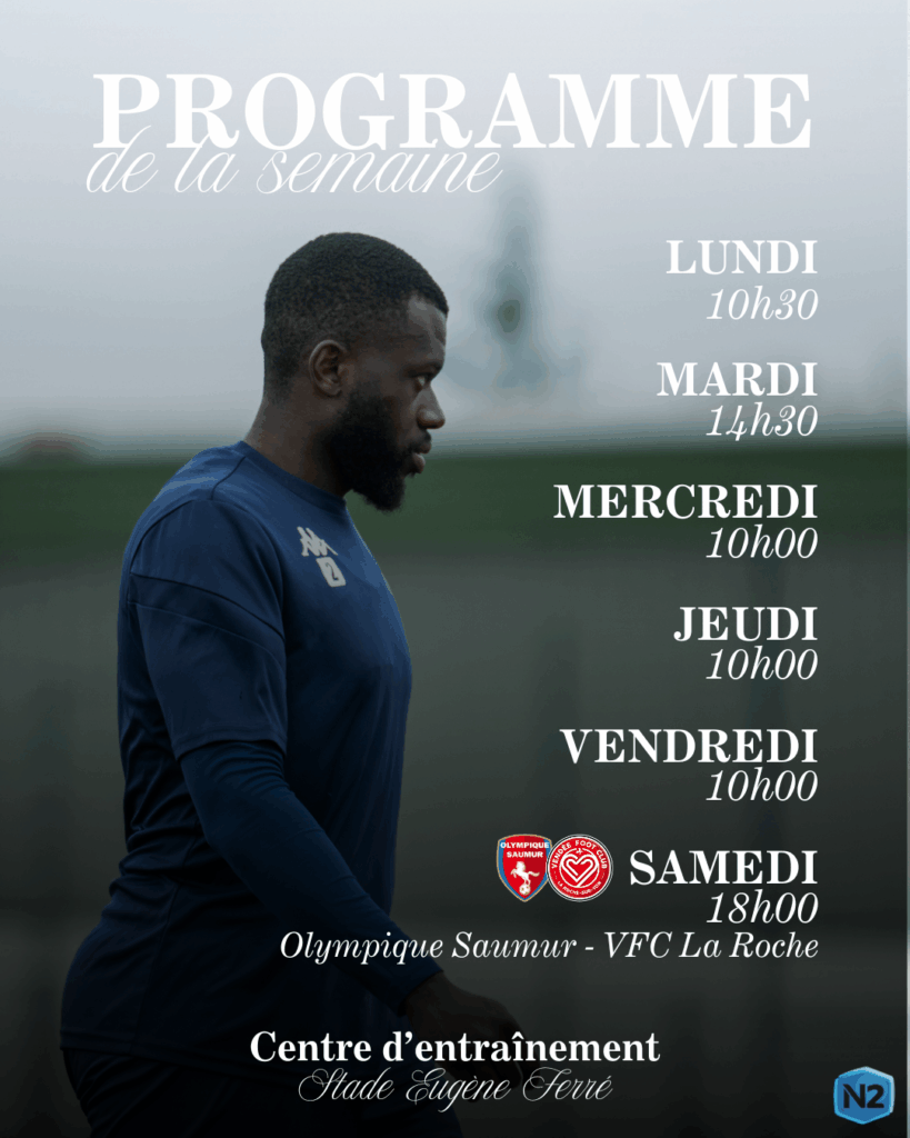 PROGRAMME DE LA SEMAINE