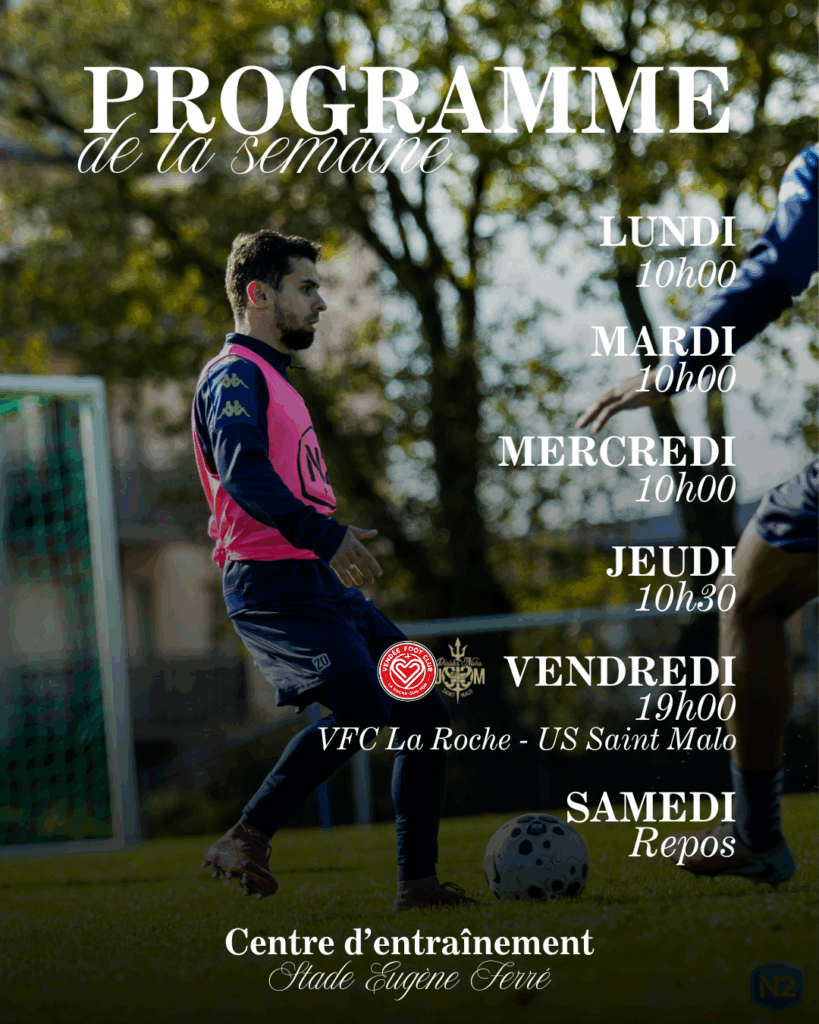 PROGRAMME DE LA SEMAINE (7)